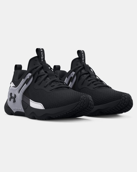 Women's UA HOVR™ Apex 3 Training Shoes in Black image number 3